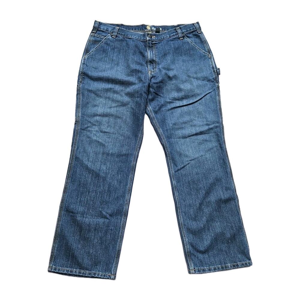 Carhartt Mens Jeans pants 40×30 103327-966 Relaxed Fit Blue